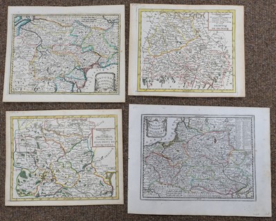 Lot 171 - Poland. A collection of ten maps, 18th century