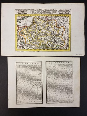 Lot 171 - Poland. A collection of ten maps, 18th century