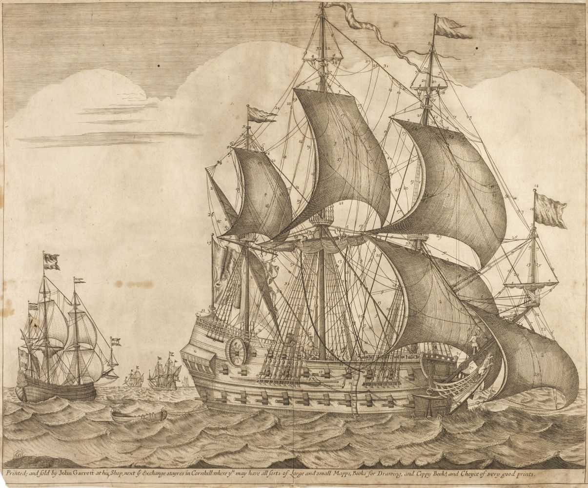 Lot 274 - Maritime. A collection of eight engravings, 17th & 18th century