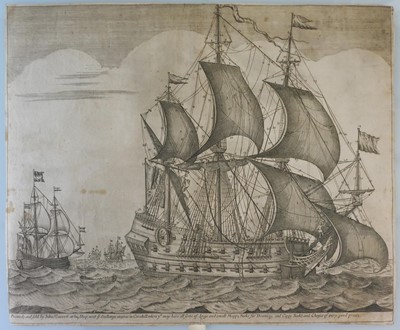 Lot 274 - Maritime. A collection of eight engravings, 17th & 18th century