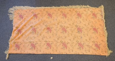 Lot 286 - Shawls. A pair of early-mid 19th century woven Norwich shawls, & others