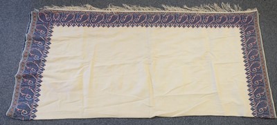 Lot 286 - Shawls. A pair of early-mid 19th century woven Norwich shawls, & others