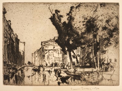 Lot 528 - Brangwyn (Frank). Frank Brangwyn and His Work, 1910, one of 160 copies with 2 signed etchings