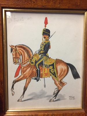 Lot 252 - English School. Royal Horse Artillery circa 1805 and others