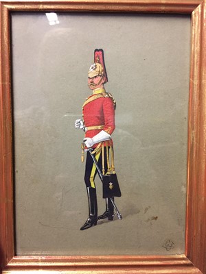 Lot 252 - English School. Royal Horse Artillery circa 1805 and others