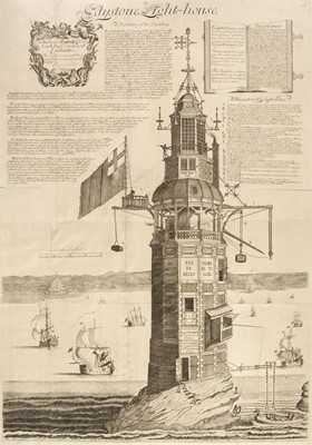 Lot 258 - Eddystone Lighthouse. Winstanley (Henry), Edystone Light-House, circa 1700
