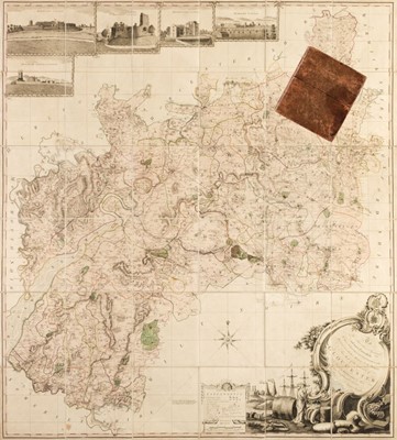 Lot 165 - Gloucestershire. Taylor (Isaac)..., Map of the County of Gloucester..., 1786