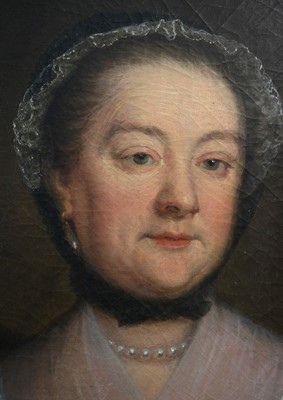 Lot 390 - Hogarth (William, 1697-1764, manner of). Dorothy Fairfax, daughter of Henry Fairfax