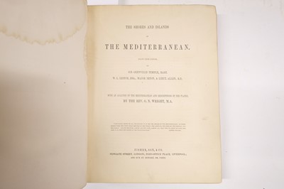 Lot 38 - Wright (George Newenham). The Shores and Islands of the Mediterranean, circa 1842