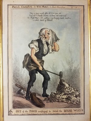 Lot 217 - Heath (William). Parish Characters in ten Plates, Thomas McLean, 1829