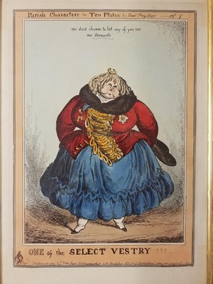 Lot 217 - Heath (William). Parish Characters in ten Plates, Thomas McLean, 1829