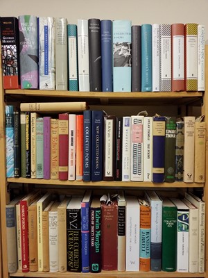 Lot 409 - Poetry. A large collection of modern poetry