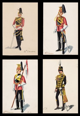 Lot 246 - Conroy (Charles, 20th century). A collection of military watercolours