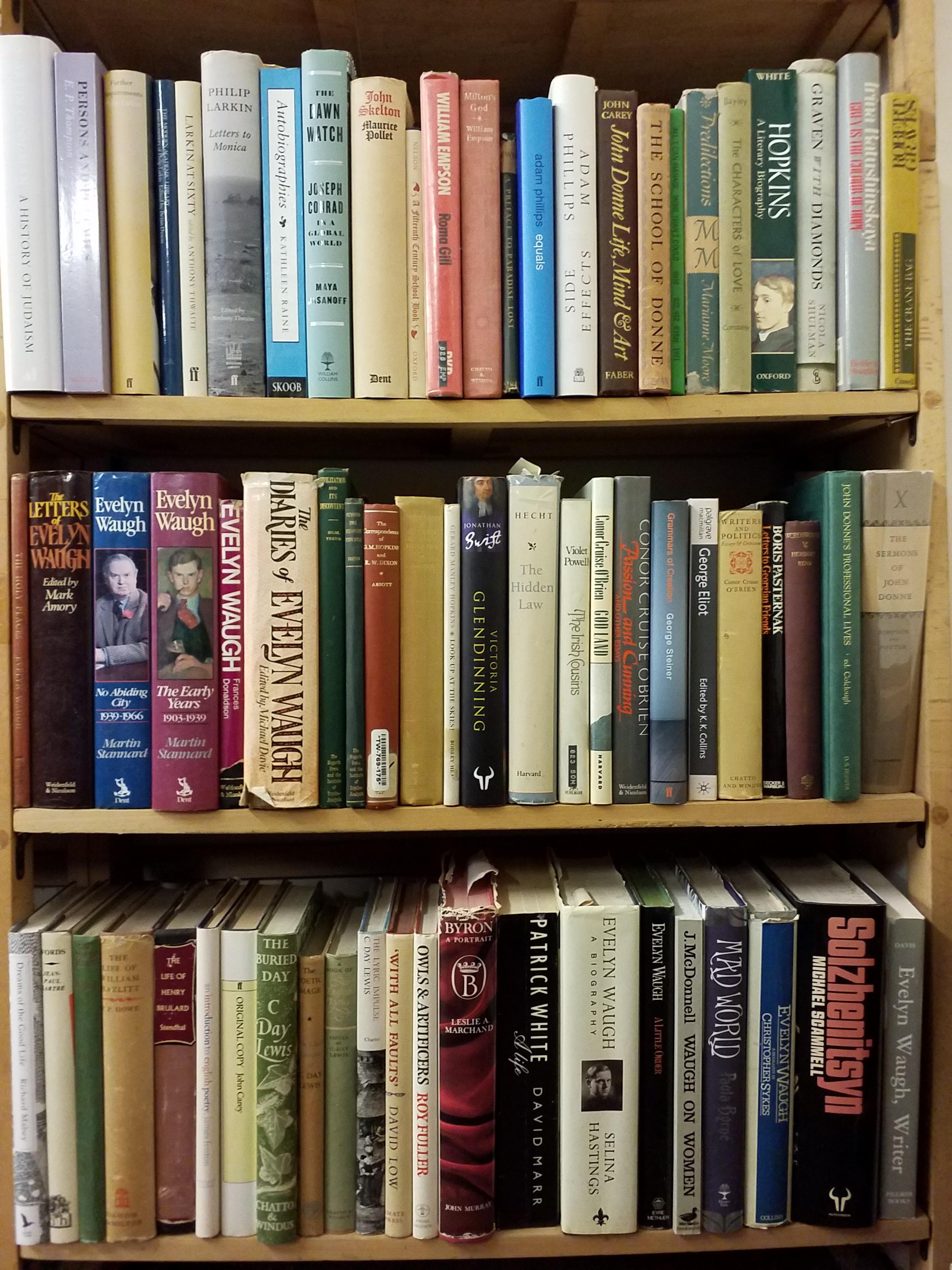 Lot 412 - Literary Biographies. A large collection of