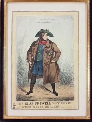 Lot 216 - Heath (William). Four caricatures, Thomas McLean, 1829
