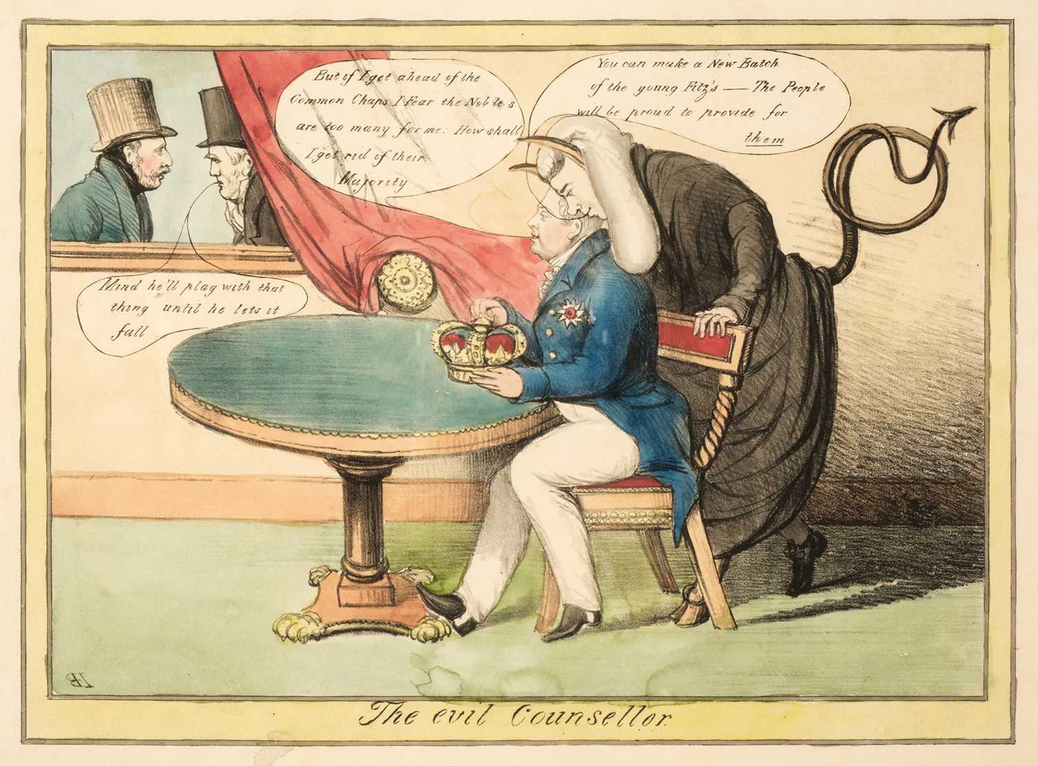 Lot 115 - Doyle (John, 'HB'). A collection of ten caricatures, Thomas McLean, 1829 - 31