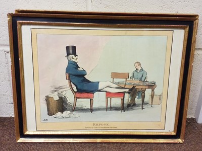 Lot 115 - Doyle (John, 'HB'). A collection of ten caricatures, Thomas McLean, 1829 - 31