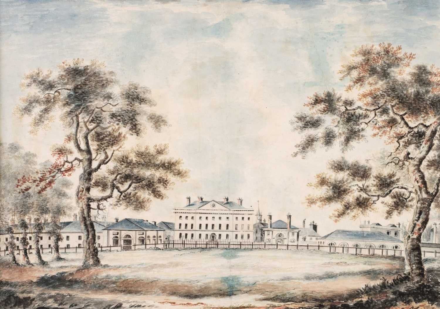 Lot 250 - English School. Knightsbridge Barracks, circa 1810 and others