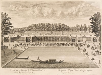 Lot 356 - Silvestre (Israel, 1621-1691). Veue du  Chasteau de Fontainebleau and others