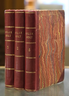 Lot 514 - Eliot (George, i.e. Marian Evans). Felix Holt the Radical, 3 volumes, 1st edition, 1866