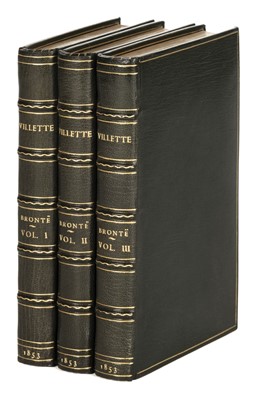 Lot 494 - Bronte (Charlotte, "Currer Bell"). Villette, 3 vols., 1st ed., 1853