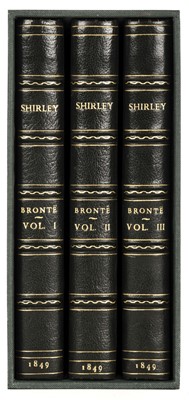 Lot 493 - Bronte (Charlotte, "Currer Bell"). Shirley. A Tale, 3 volumes, 1st edition, 1849