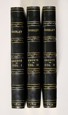 Lot 493 - Bronte (Charlotte, "Currer Bell"). Shirley. A Tale, 3 volumes, 1st edition, 1849