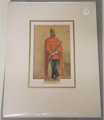 Lot 256 - Military Prints. A large collection of unframed prints