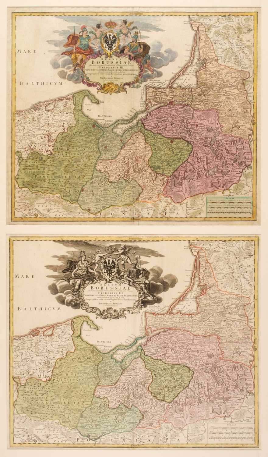 Lot 178 - Poland. Homann (Johann Baptist), Regnum Borussiae..., Nuremberg, circa 1710