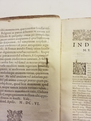 Lot 309 - Cavacci (Giacomo). Historiarum coenobii D. Justinae Patavinae libri sex., Venice, 1606
