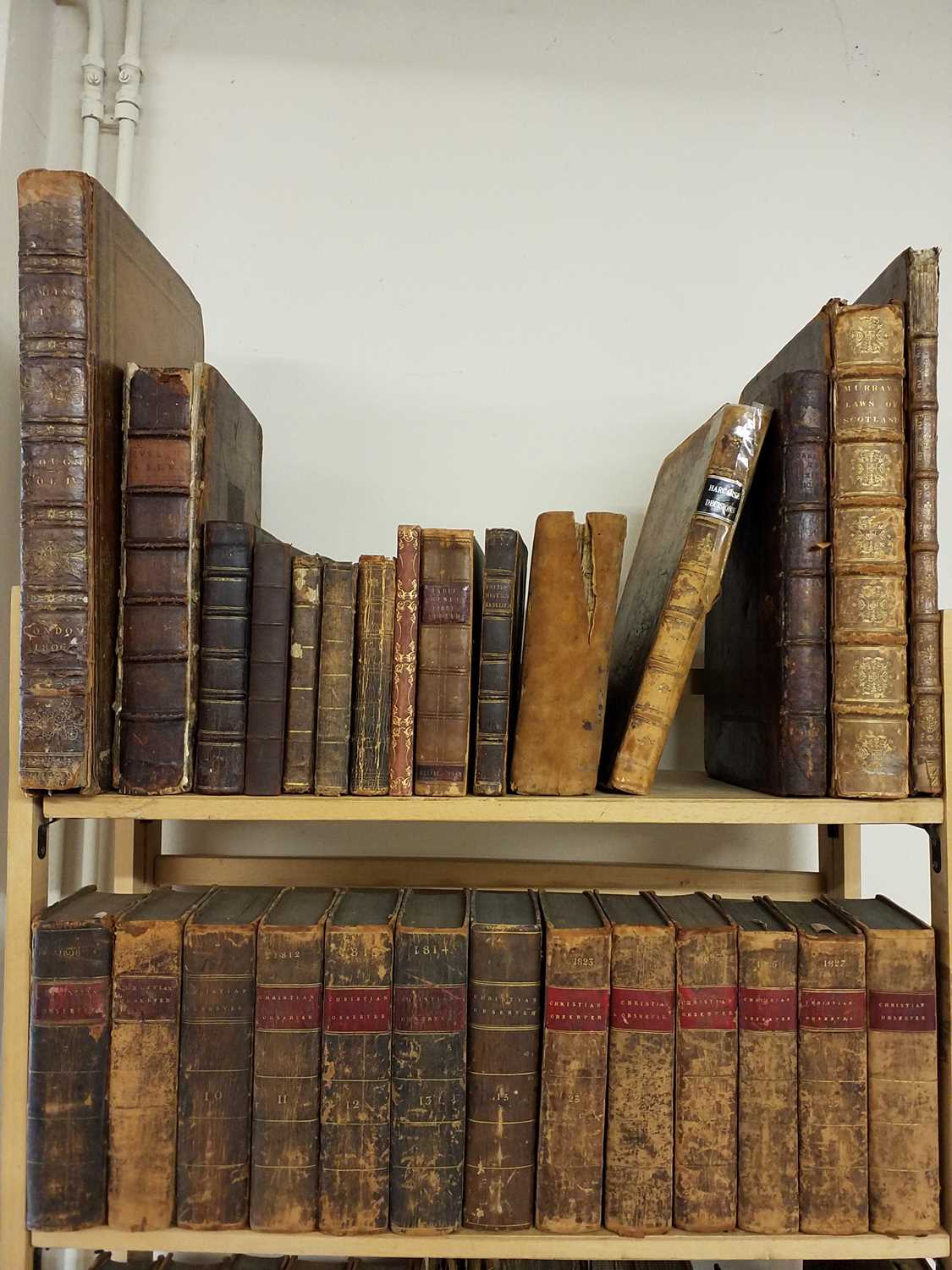 Lot 434 - Antiquarian. A collection of 17th - 19th century reference & literature