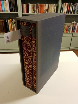 Lot 750 - Basilisk Press.  The Works of Geoffrey Chaucer [with] A Companion Volume, 2 volumes, 1974-75