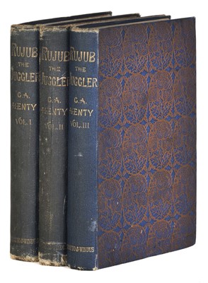 Lot 533 - Henty (G.A.) Rujub, the Juggler, 3 volumes, 1st edition, 1893