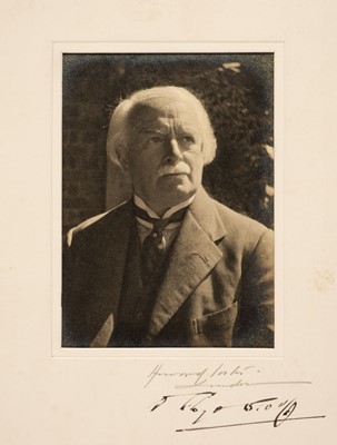 Lot 554 - Coster (Howard, 1885-1959). Portrait of the Politician David Lloyd George, [1934]