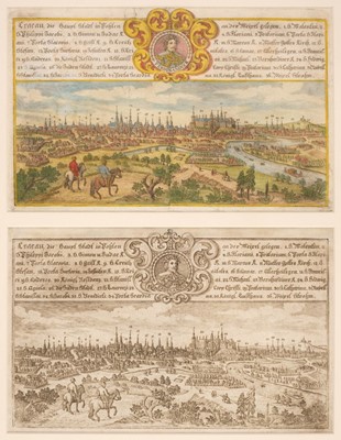 Lot 219 - Krakow. Hisler (Georg), Cracau die Haupt Stadt in Pohlen an der Weixel gelegen, 1797