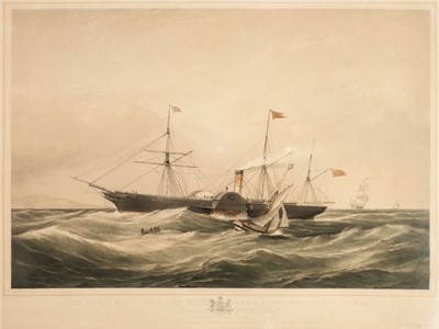 Lot 257 - Dutton (T.G.). The Royal Mail Steam Ship "Asia" 2,800 Tons, 800 Horse Power, 1851
