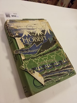 Lot 892 - Tolkien (J.R.R.) The Hobbit, 9th impression, 1957