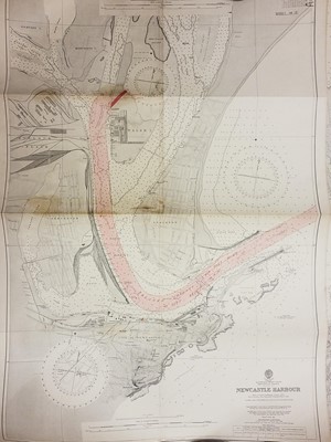 Lot 88 - Sea charts. A collection of 17 sea charts of Australia, 20th century