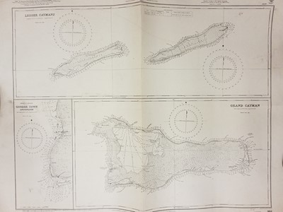 Lot 88 - Sea charts. A collection of 17 sea charts of Australia, 20th century