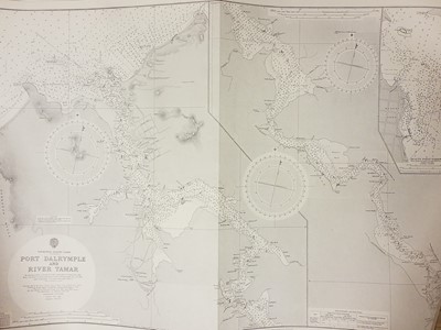 Lot 88 - Sea charts. A collection of 17 sea charts of Australia, 20th century