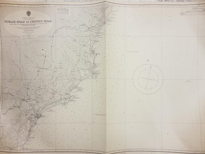 Lot 88 - Sea charts. A collection of 17 sea charts of Australia, 20th century