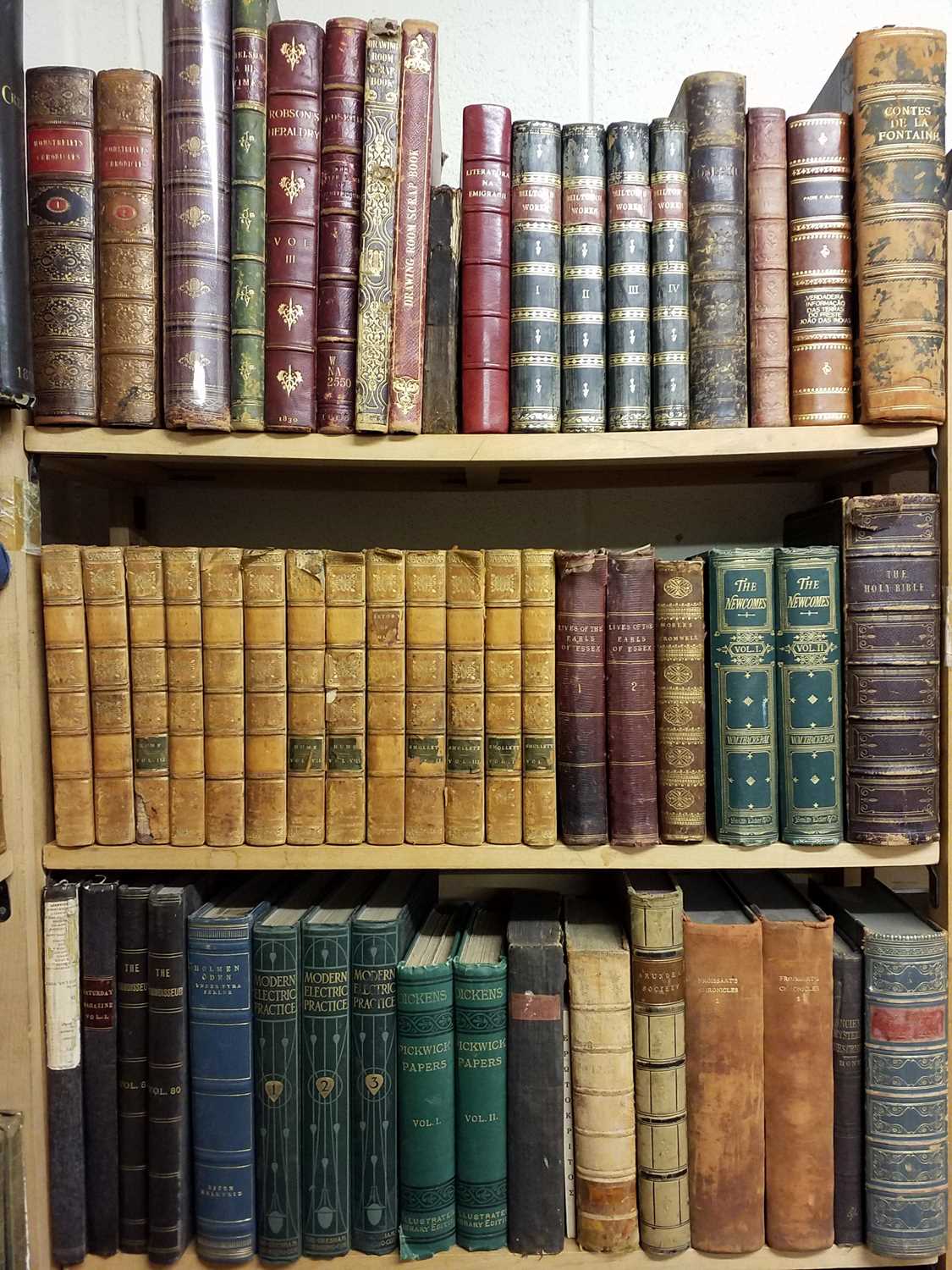 Lot 444 - Antiquarian. A large collection of 18th & 19th century literature & reference