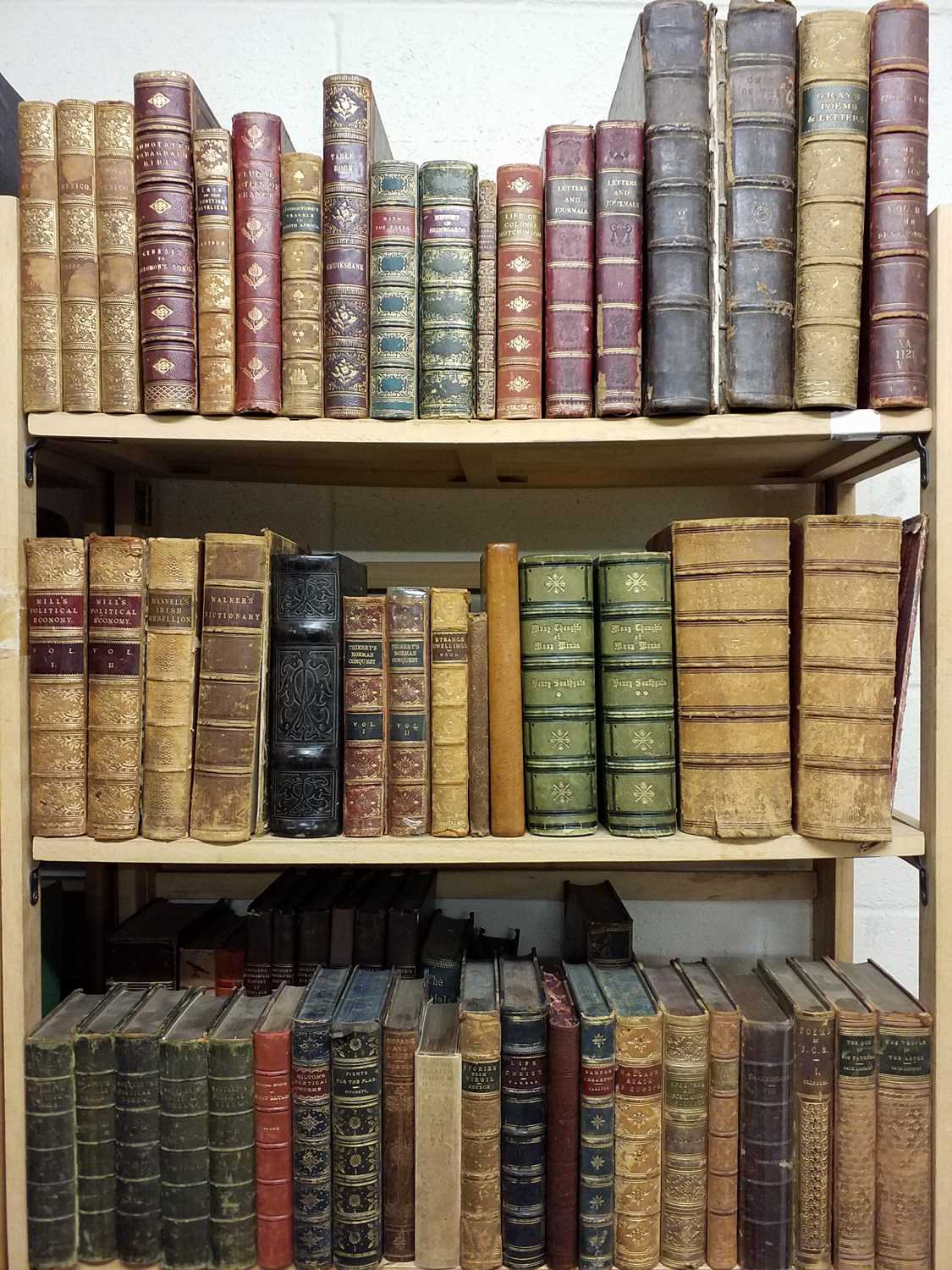 Lot 445 - Antiquarian. A large collection of mostly 19th century literature