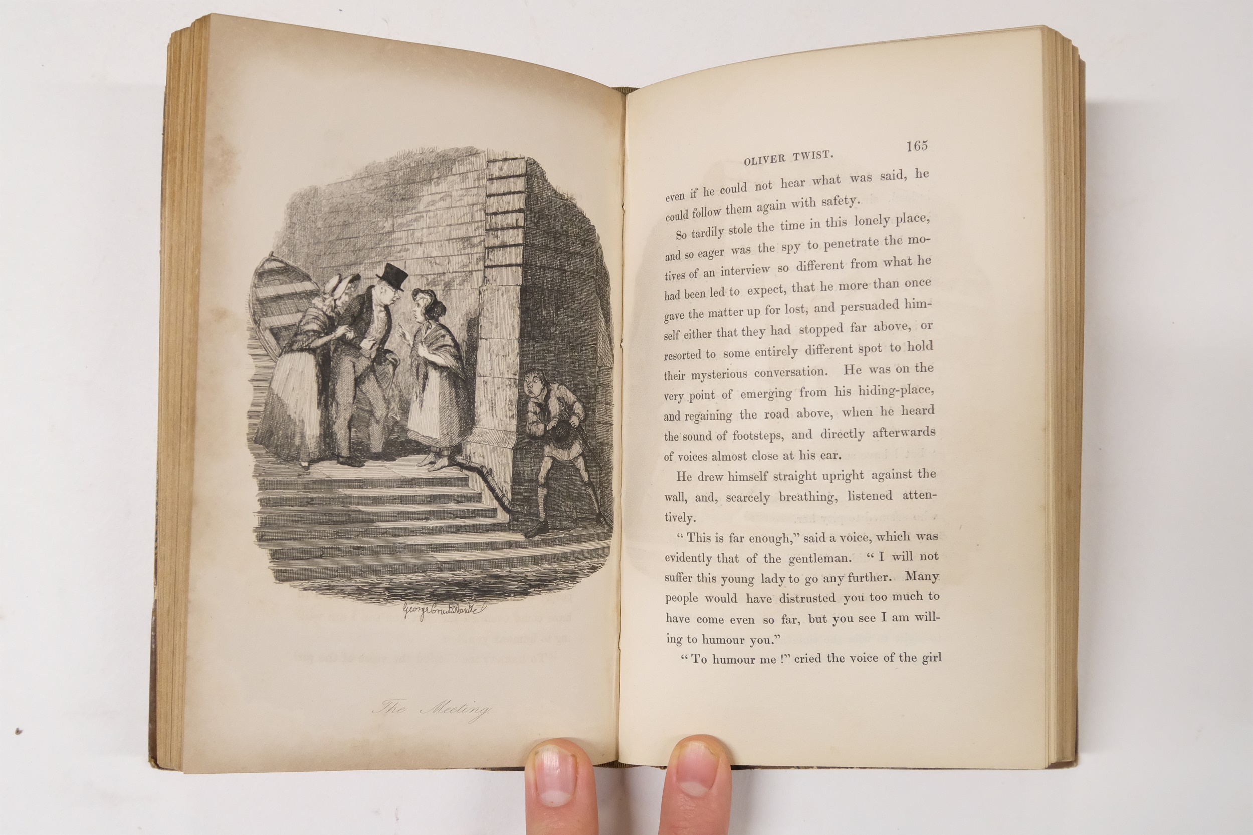 Lot 498 - Dickens (Charles). Oliver Twist, 3 volumes,