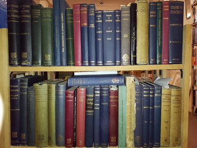 Lot 358 - Mathematics. A collection of 42 volumes of 20th century mathematics reference & related