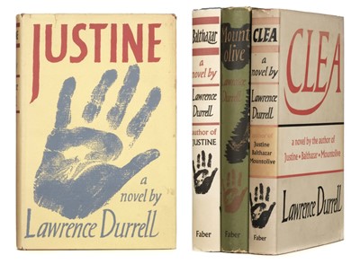 Lot 798 - Durrell (Lawrence). Justine, 1st edition, 1957