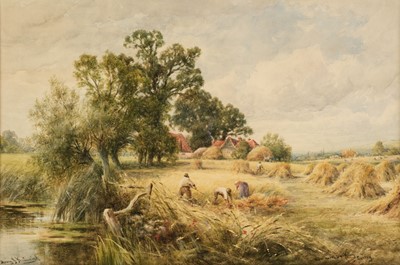 Lot 484 - Kinnaird (Henry John, 1861-1929). View near Dorking, watercolour with bodycolour