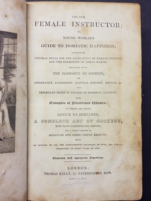 Lot 372 - Perkins (John).  The Ladies' Library: or, Encyclopedia of Female Knowledge, 2 vols. in one, 1790