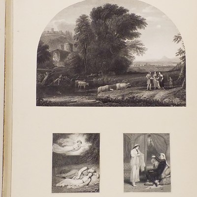 Lot 148 - Scrap album. A 19th century scrap album, compiled by Lilian Mary Slade, dated '96