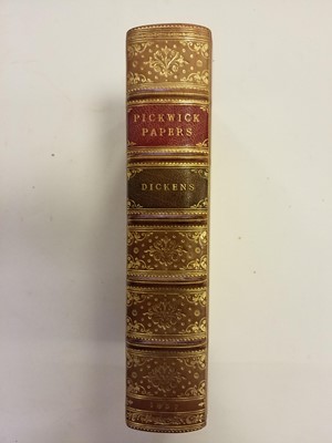 Lot 497 - Dickens (Charles). The Posthumous Papers of the Pickwick Club, 1st edition in book form, 1837